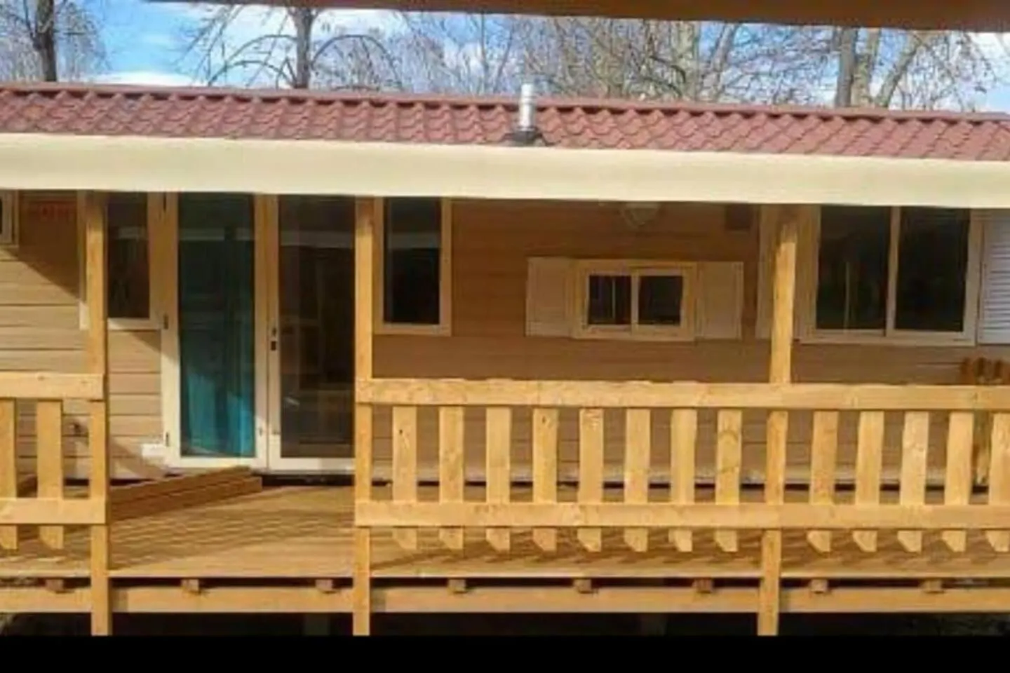 Comfortable Campsite-Chalet G16 Tuscany Near Sea Viareggio Dağ evi